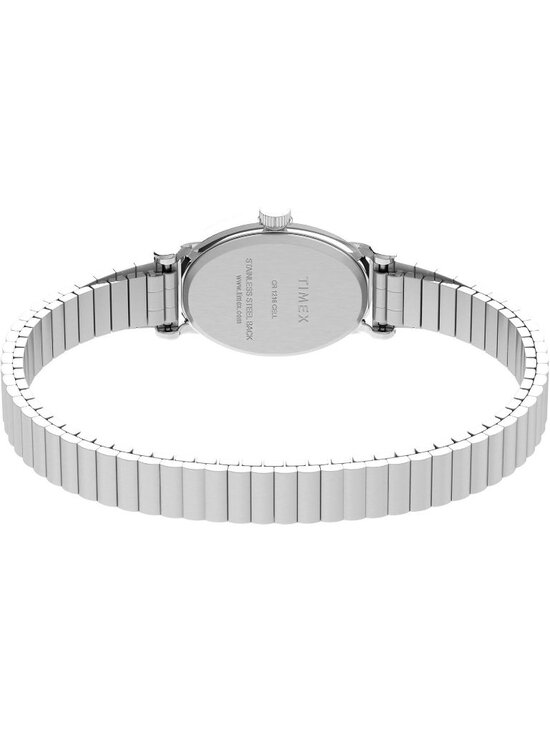Women\'s Silver White Analog Quartz Cavatina Pearl Dial Oval Classic Wrist Watch main image 6